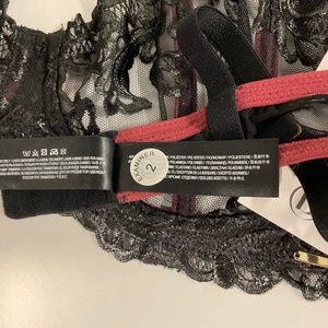 BLUE BELLA MARA BRA BLACK CORDOVAN BRA